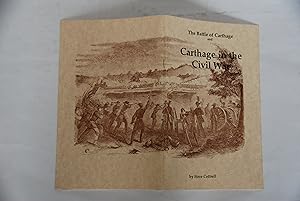 Seller image for The Battle of Carthage and Carthage in the Civil War for sale by Lee Booksellers