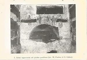 Imagen del vendedor de Lamina 440: CATACUMBAS DE ROMA. El paraiso. Siglo III. Cementerio de San Calixto a la venta por EL BOLETIN