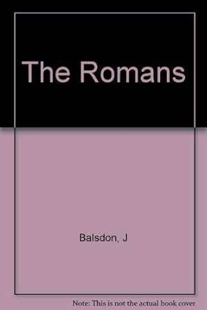 Imagen del vendedor de The Romans a la venta por WeBuyBooks