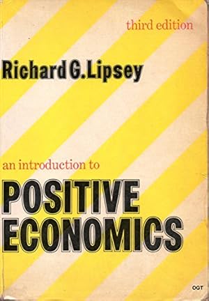 Seller image for Introduction to Positive Economics for sale by WeBuyBooks