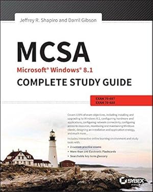 Seller image for MCSA Microsoft Windows 8.1 Complete Study Guide: Exams 70-687, 70-688, and 70-689 for sale by WeBuyBooks
