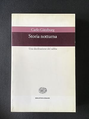 Immagine del venditore per STORIA NOTTURNA. UNA DECIFRAZIONE DEL SABBA venduto da Il Mondo Nuovo