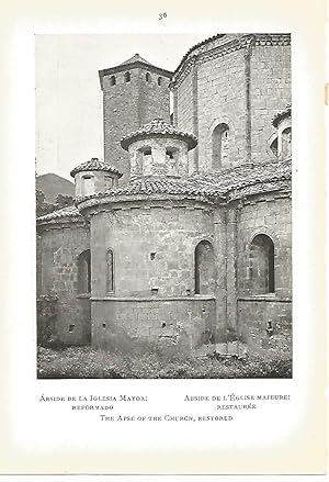 Seller image for Lamina 563: MONASTERIO DE POBLET. Abside de la Iglesia Mayor for sale by EL BOLETIN