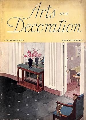 Arts And Decoration September 1933