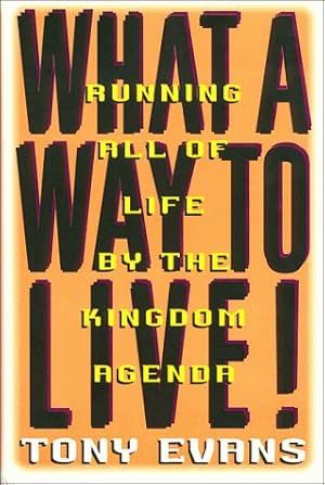 Bild des Verkufers fr What a Way to Live: Running All of Life by the Kingdom Agenda zum Verkauf von Reliant Bookstore