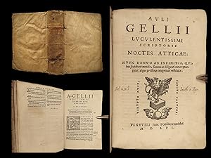Bild des Verkufers fr Auli Gellii luculentissimi scriptoris Noctes Atticae zum Verkauf von Schilb Antiquarian