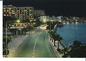 Imagen del vendedor de Postal-Postcard 17559: PALMA DE MALLORCA - Paseo Maritimo. Vista Nocturna a la venta por EL BOLETIN