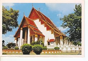 Seller image for Postal 046301 : Wat Phra Mongkol Bopit at Ayudhya (Old Capital of Thailand) a bronze Buddha-Image for sale by EL BOLETIN