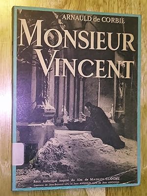 Imagen del vendedor de Monsieur Vincent a la venta por Livresse