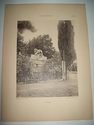 Image du vendeur pour Lamina 1161: VILLA BORGHESE. MUR DECORE mis en vente par EL BOLETIN