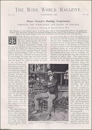 Seller image for Peter Nissen's Holiday Experience. Through the Whirlpools and Rapids of Niagra. An uncommon original article from the Wide World Magazine, 1900. for sale by Cosmo Books