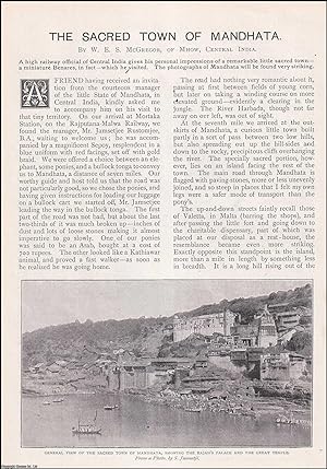 Imagen del vendedor de The Sacred Town of Mandhata : miniature Benares. An uncommon original article from the Wide World Magazine, 1903. a la venta por Cosmo Books