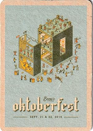 Beer Coaster Oktoberfest Vankleek Hill 2018