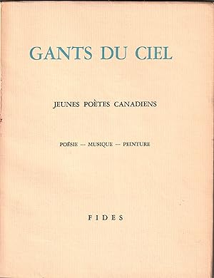 Gants du Ciel No 6. Jeunes poètes canadiens.