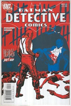 Imagen del vendedor de DETECTIVE COMICS Vol.1 No.815: BATMAN - Victims 1 a la venta por El Boletin
