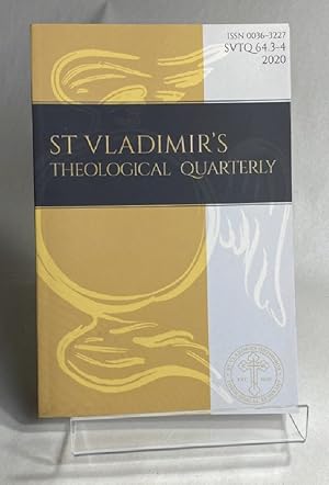 St. Vladimir's Theological Quarterly (Volume 64, Numbers 3-4, 2020)