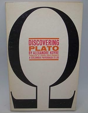 Imagen del vendedor de Discovering Plato a la venta por Easy Chair Books