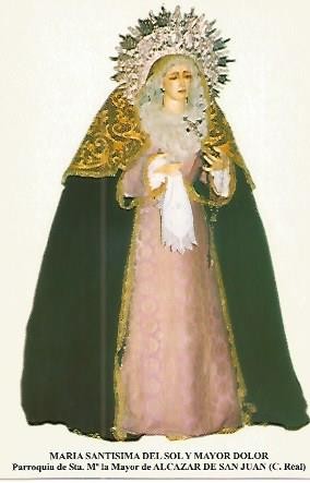 Imagen del vendedor de POSTAL 54181: Maria Santisima del Sol y Mayor Dolor. Alcazar de San Juan. Ciudad Real a la venta por EL BOLETIN