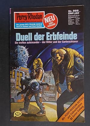 Bild des Verkufers fr Perry Rhodan Heft 988 Duell der Erbfeinde zum Verkauf von Antiquariat Strter