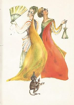 Imagen del vendedor de LAMINA 1945: Ilustracion de M. Tvrdikova y J. Klimentova para Cenicienta a la venta por EL BOLETIN