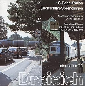 S-Bahn-Station Buchschlag-Sprendlingen. Anpassung der Fahrgast- und Gleisanlagen. Bahn Unterführu...