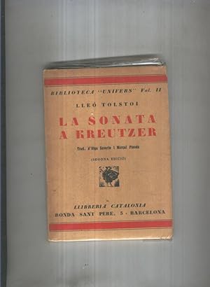Imagen del vendedor de La sonata a Kreutzer a la venta por El Boletin