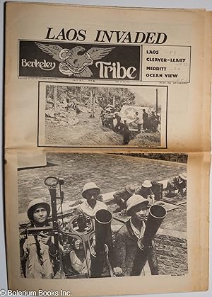 Imagen del vendedor de Berkeley Tribe: vol. 4, #3, (#81), Feb. 5-12, 1971: Laos Invaded [banner states vol. 3 incorrectly] a la venta por Bolerium Books Inc.