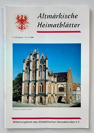 AltmÃ¤rkische HeimatblÃ¤tter 4. Jahrg. Nr. 2/1996