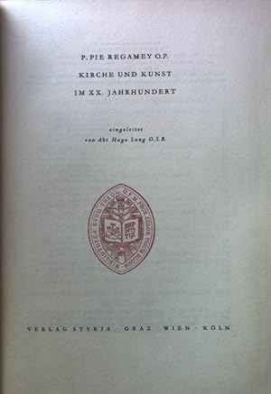 Bild des Verkufers fr Kirche und Kunst im XX. Jahrhundert. zum Verkauf von books4less (Versandantiquariat Petra Gros GmbH & Co. KG)