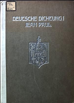 Bild des Verkufers fr Deutsche Dichtung I : Jean Paul. zum Verkauf von books4less (Versandantiquariat Petra Gros GmbH & Co. KG)