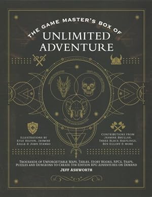 Bild des Verkufers fr Game Master's Box of Unlimited Adventure : Thousands of Customizable Maps, Tables, Story Hooks, NPCs, Traps, Puzzles and Dungeon Chambers to Create 5th Edition RPG Adventures on Demand zum Verkauf von GreatBookPrices