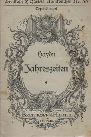 Imagen del vendedor de Jahreszeiten nach Thomson Breitkopf & Hrtels Textbibliothek ; Nr. 33 a la venta por Schrmann und Kiewning GbR