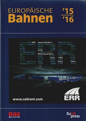 Europäische Bahnen '15/'16: Das Verzeichnis der Eisenbahnverkehrs- und -infrastrukturunternehmen