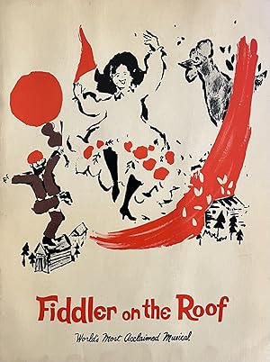 Image du vendeur pour Fiddler on the Roof mis en vente par 32.1  Rare Books + Ephemera, IOBA, ESA