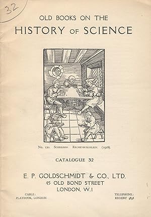 Image du vendeur pour Old books on the history of science [cover title] mis en vente par Zamboni & Huntington