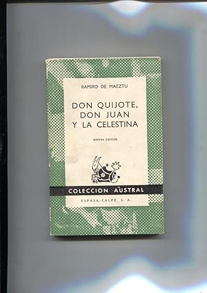 Imagen del vendedor de Austral numero 31: Don Quijote, Don Juan y La Celestina a la venta por El Boletin