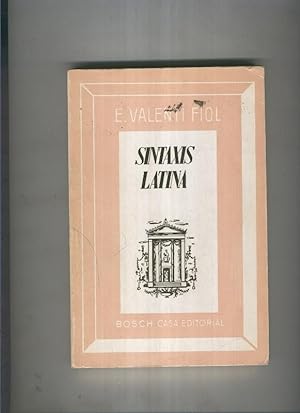 Seller image for Sintaxis latina for sale by El Boletin