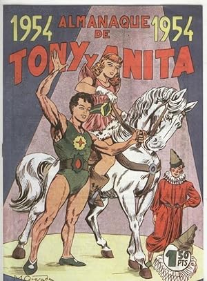 Imagen del vendedor de Facsimil: Tony y Anita almanaque 1954 a la venta por El Boletin