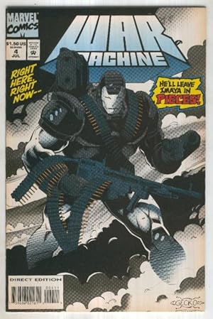 Seller image for WAR MACHINE Vol.1, No.04: Attention, Enemy Dirt-Bags for sale by El Boletin