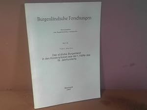 Das südliche Burgenland in den Konskriptionen aus der 1.Hälfte des 19.Jahrhunderts. (= Burgenländ...