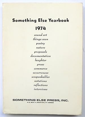 Bild des Verkufers fr Something Else Yearbook 1974 zum Verkauf von PsychoBabel & Skoob Books