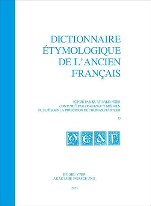 Seller image for Dictionnaire tymologique de l'ancien franais (DEAF). Buchstabe D/E Dictionnaire tymologique de l'ancien franais (DEAF). Buchstabe D/E. Fasc. 1-2 for sale by Rheinberg-Buch Andreas Meier eK