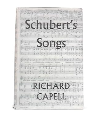 Seller image for Schubert's Songs for sale by World of Rare Books