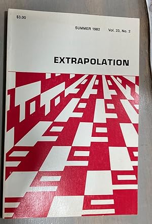 Image du vendeur pour Extrapolation Summer 1982 Vol. 23 No. 2 mis en vente par biblioboy