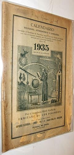 Imagen del vendedor de (S1) - CALENDARIO 1935 a la venta por UNIO11 IMPORT S.L.