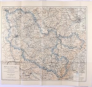 "Karte von Lothringen mit Sprachgrenze um 1500 und 1900. Maßstab 1: 250 000. Entnommen aus der Sp...