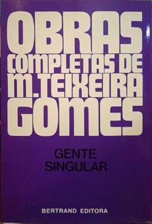 Imagen del vendedor de GENTE SINGULAR. [4. EDIO] a la venta por Livraria Castro e Silva