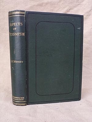 Seller image for ASPECTS OF PESSIMISM for sale by Gage Postal Books