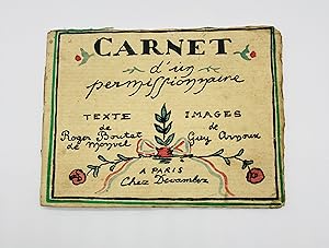 Image du vendeur pour Carnet d'un Permissionnaire mis en vente par Love Rare Books