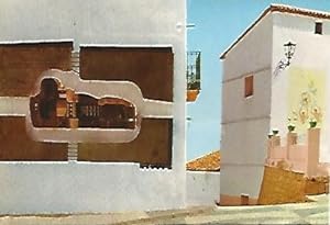 Seller image for POSTAL 54840: ALTEA Alicante. Pintura de Ribera en la Calle Mayor for sale by EL BOLETIN